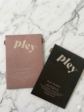 Pley Things Face & Body Kit - Blush Pink & Black